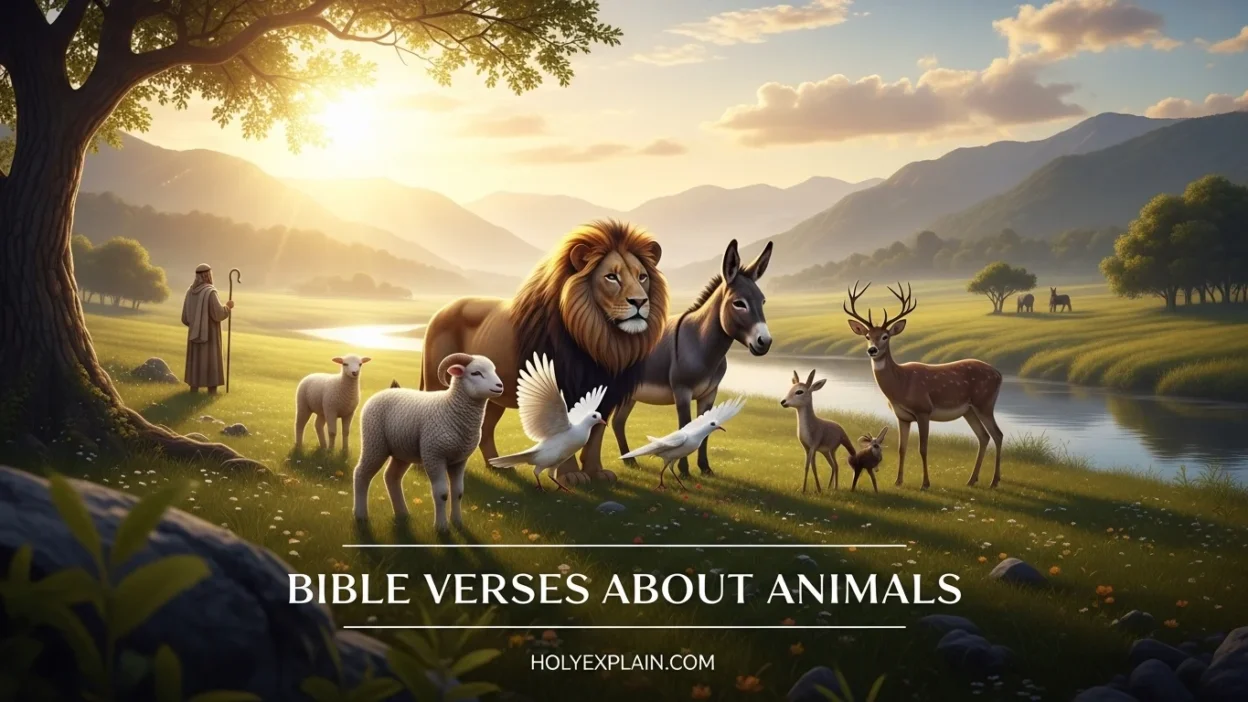 Bible Verses About Animals