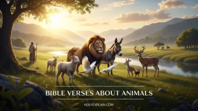Bible Verses About Animals