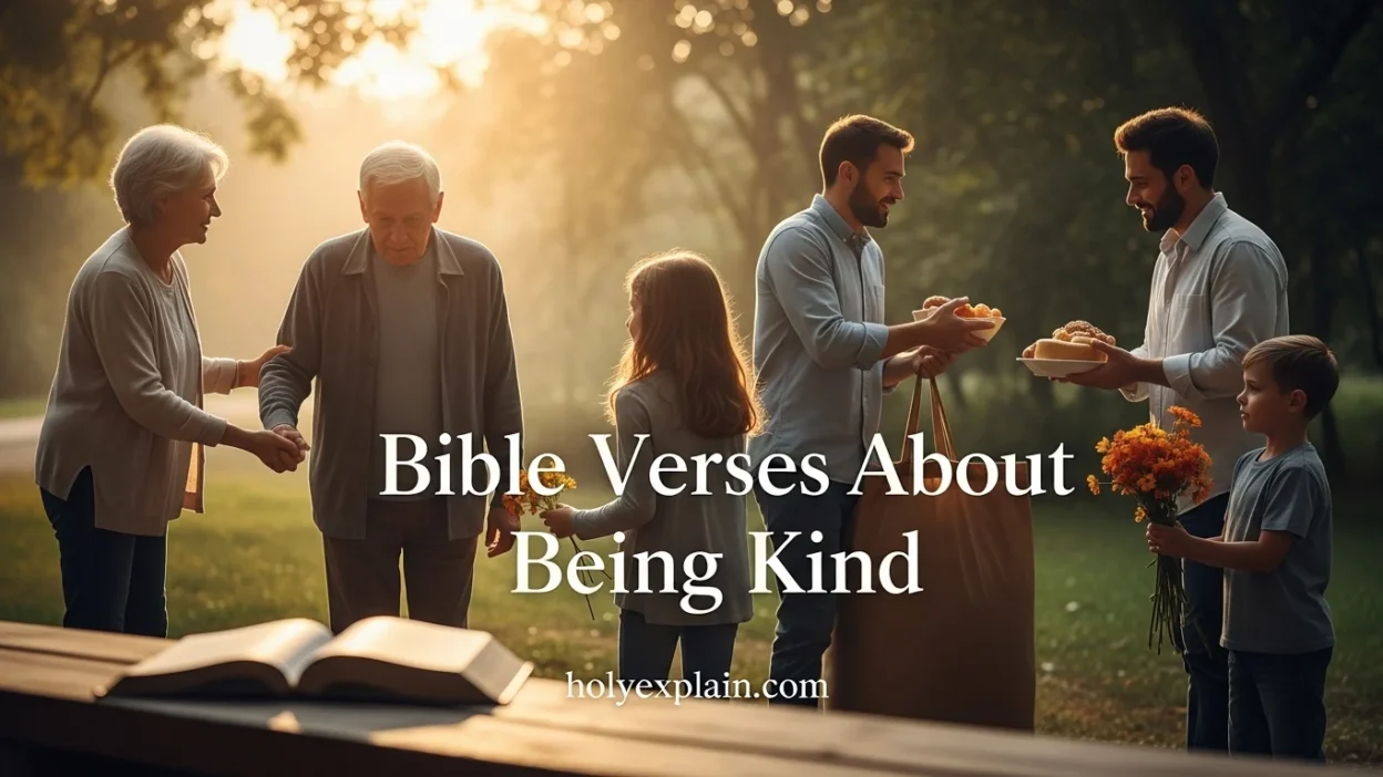Bible Verses About Being Kind