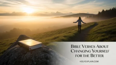 Bible Verses About Changing Yourself for the Better