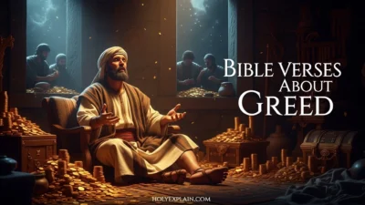 Bible Verses About Greed