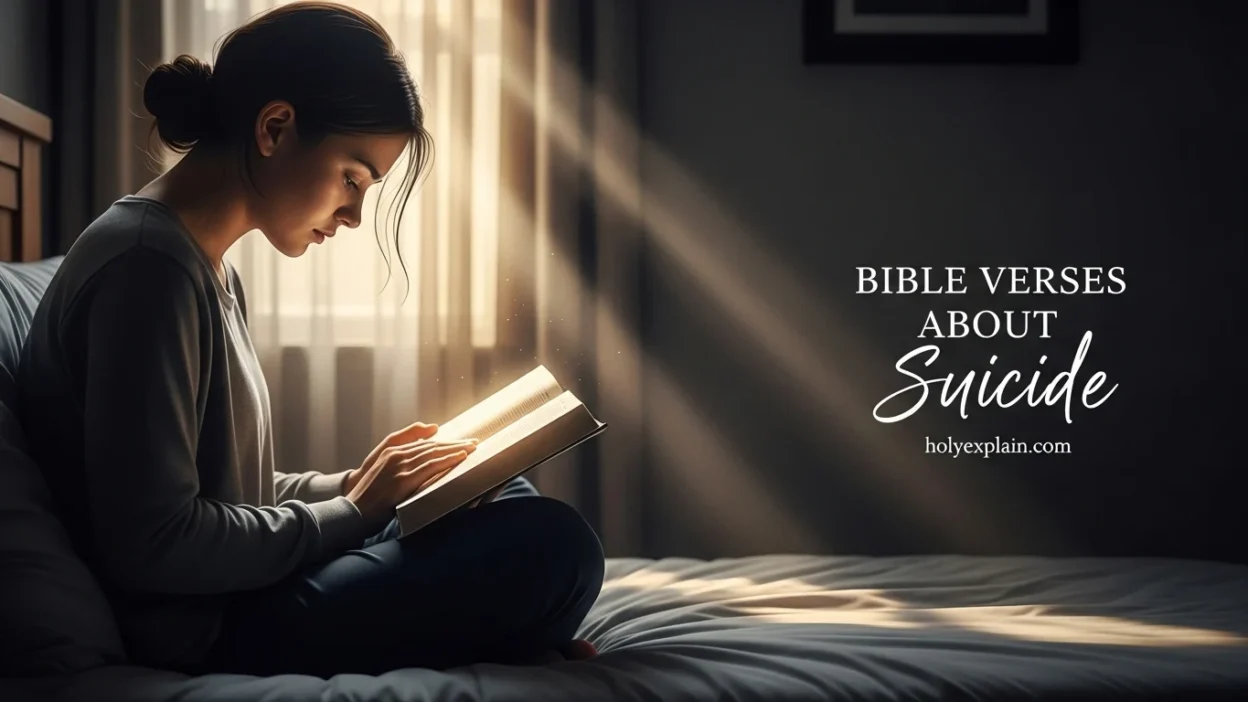 Bible Verses About Suicide
