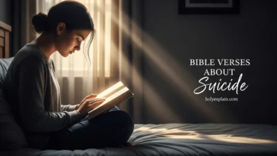 Bible Verses About Suicide