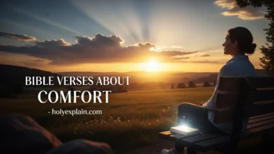 Bible Verses About Comfort