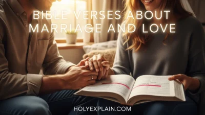 Bible Verses About Marriage and Love