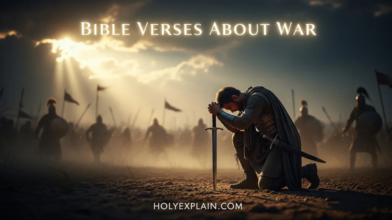 Bible Verses About War