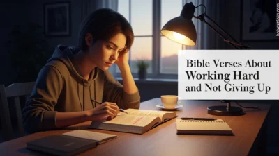 Bible Verses About Working Hard and Not Giving Up