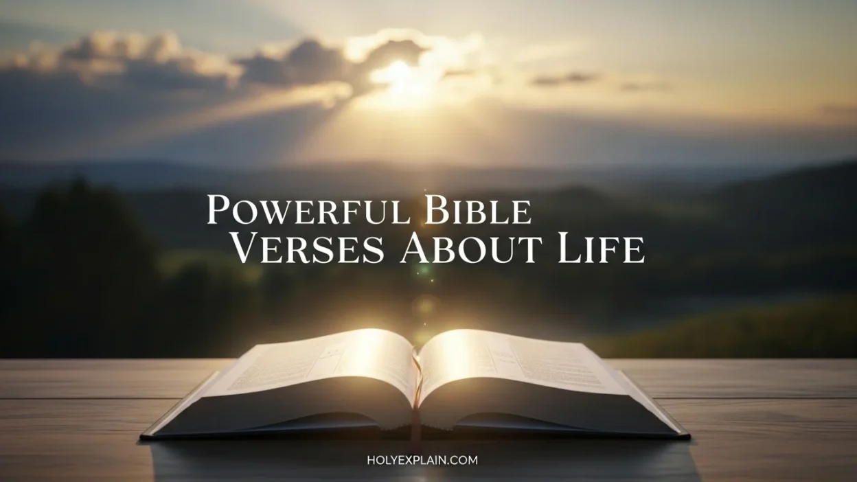 Powerful Bible Verses About Life