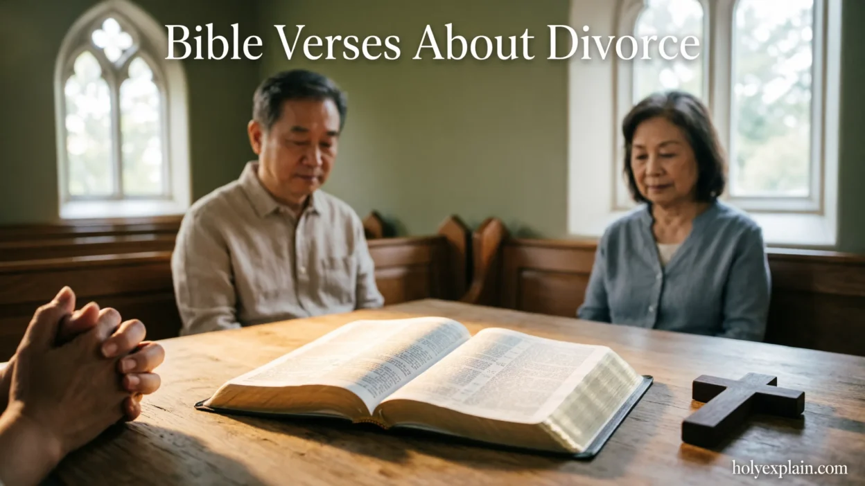 Bible Verses About Divorce