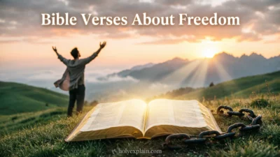 Bible Verses About Freedom
