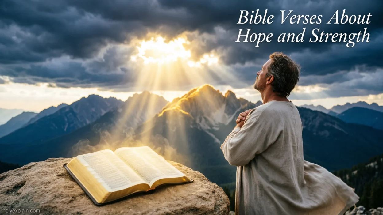 Bible Verses About Hope and Strength