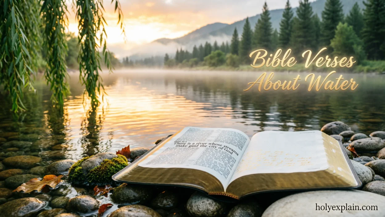 Bible Verses About Water