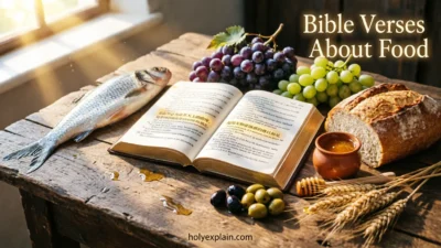 Bible Verses About Food