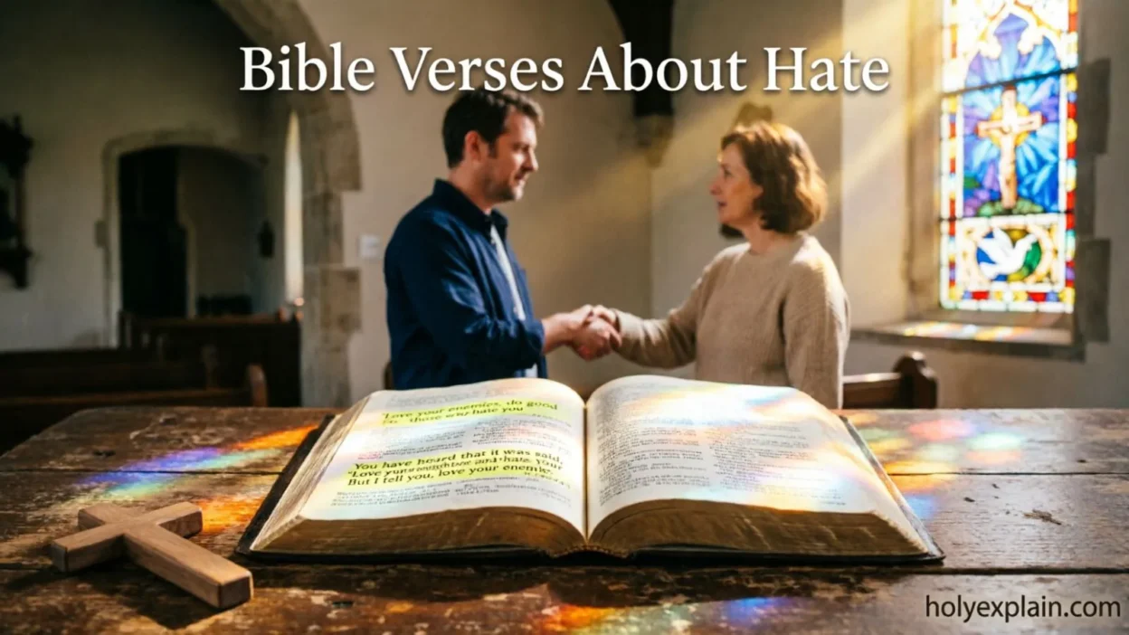 Bible Verses About Hate