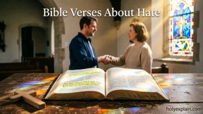 Bible Verses About Hate