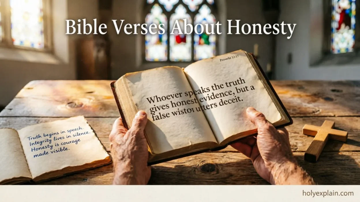 Bible Verses About Honesty