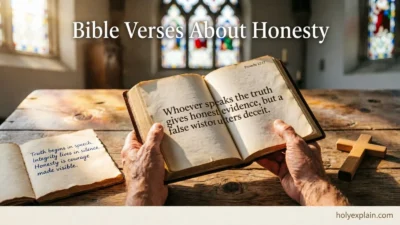 Bible Verses About Honesty