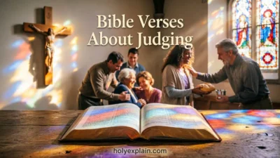 Bible Verses About Judging