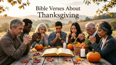 Bible Verses About Thanksgivinge